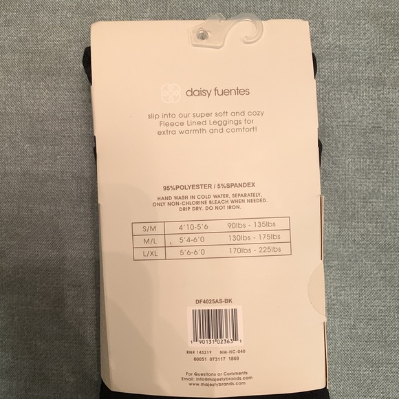 fleece lined leggings - Picture 4 of 4